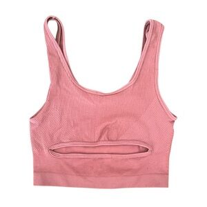 Urban Outfitters Rose Cutout Cropped Tank XS/Small